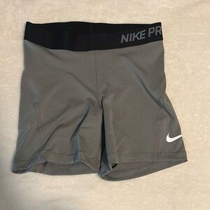 Gray Nike Pros